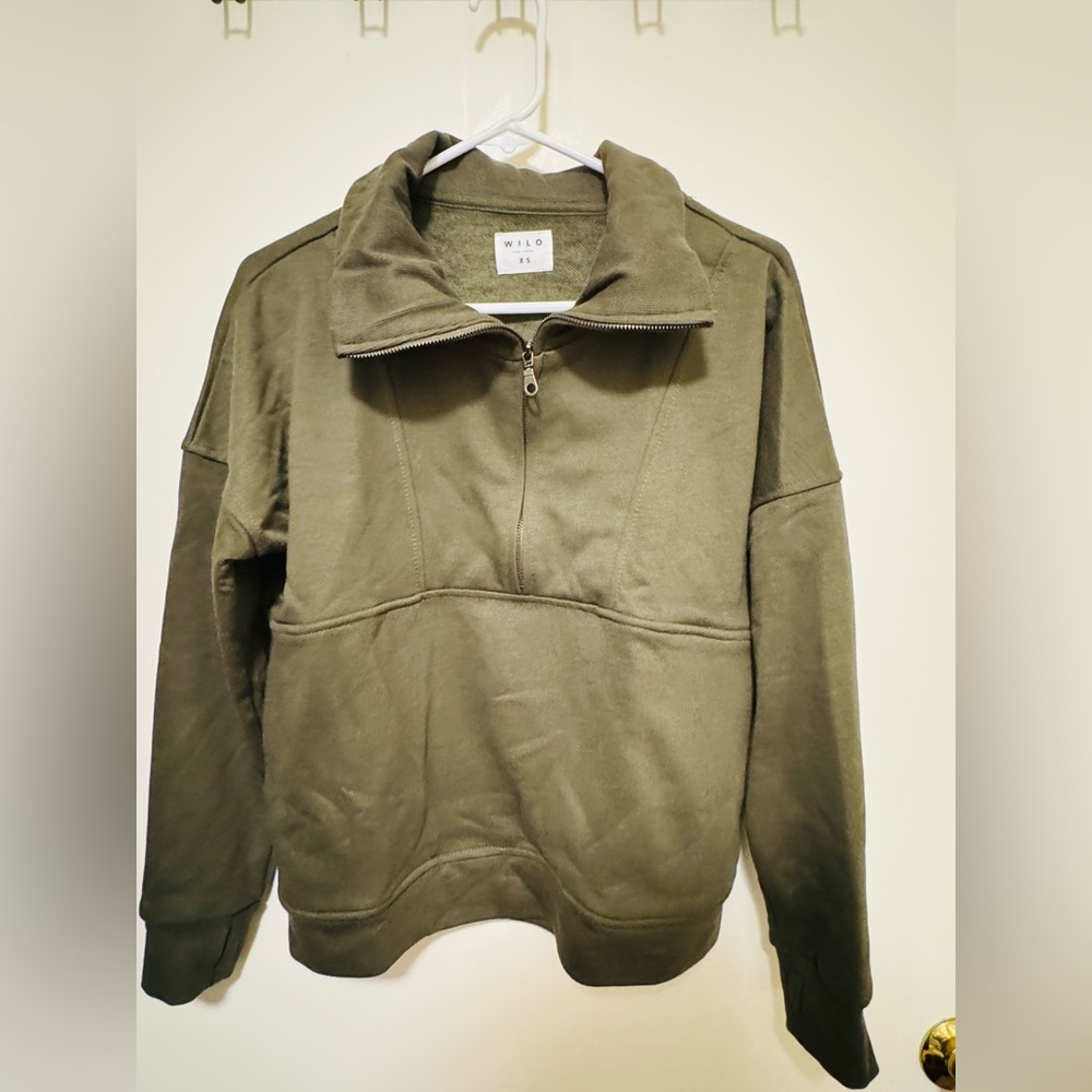 WILO Olive Green Women's Top
